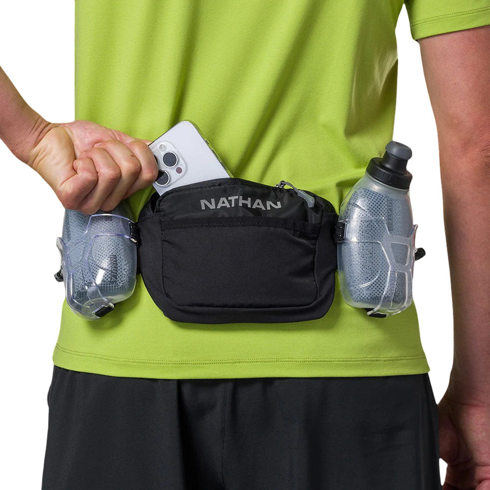 Cinturón Nathan Unisex Trailmix Plus Insulated 3.0 20oz/600 ml negro