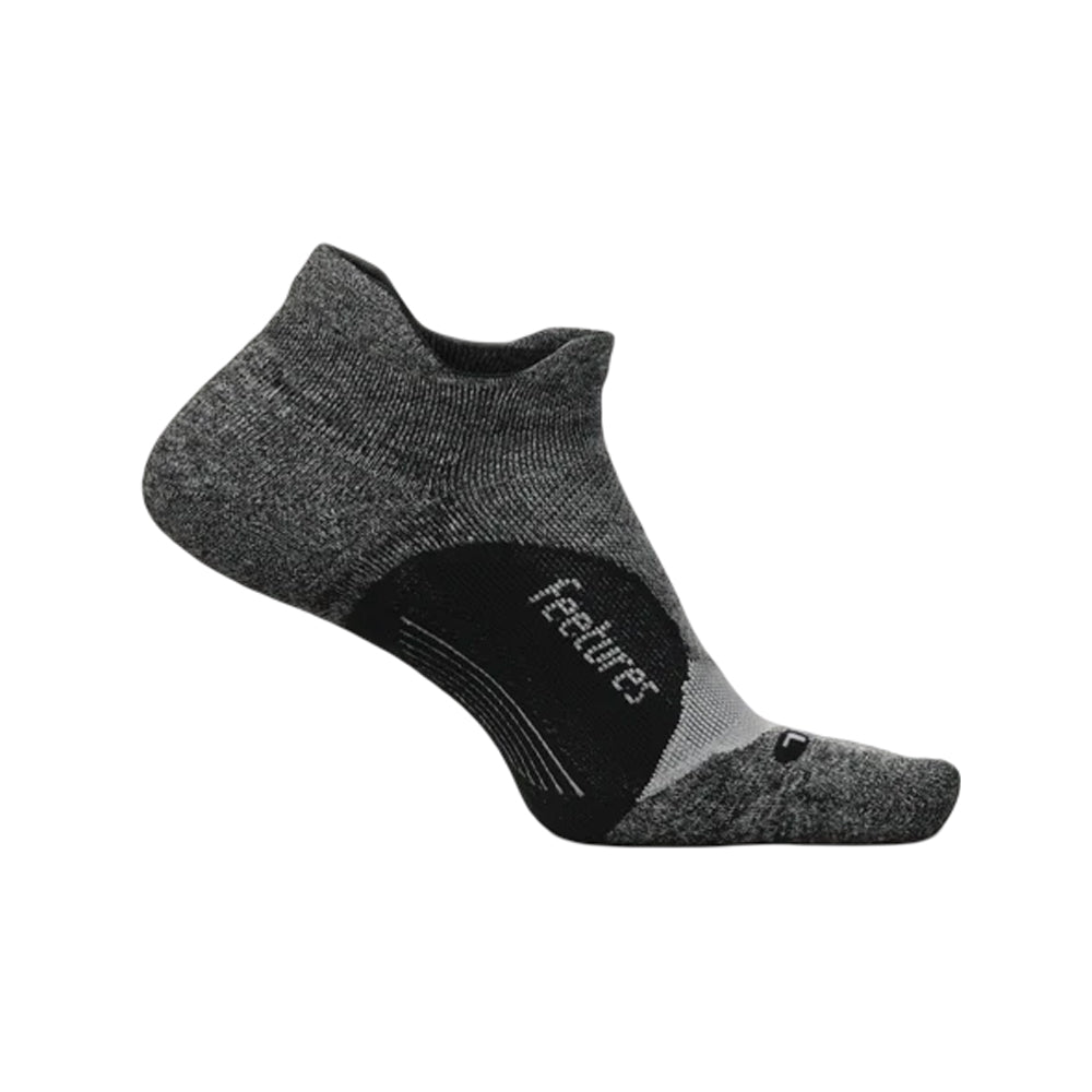 Calcetas Cortas Feetures Unisex Elite Light Cushion No Show Tab Gris
