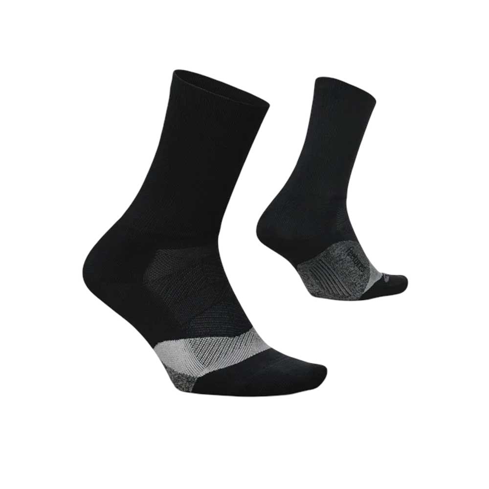 Calcetas Largas Feetures Unisex Elite Ultra Light Mini Crew Negro