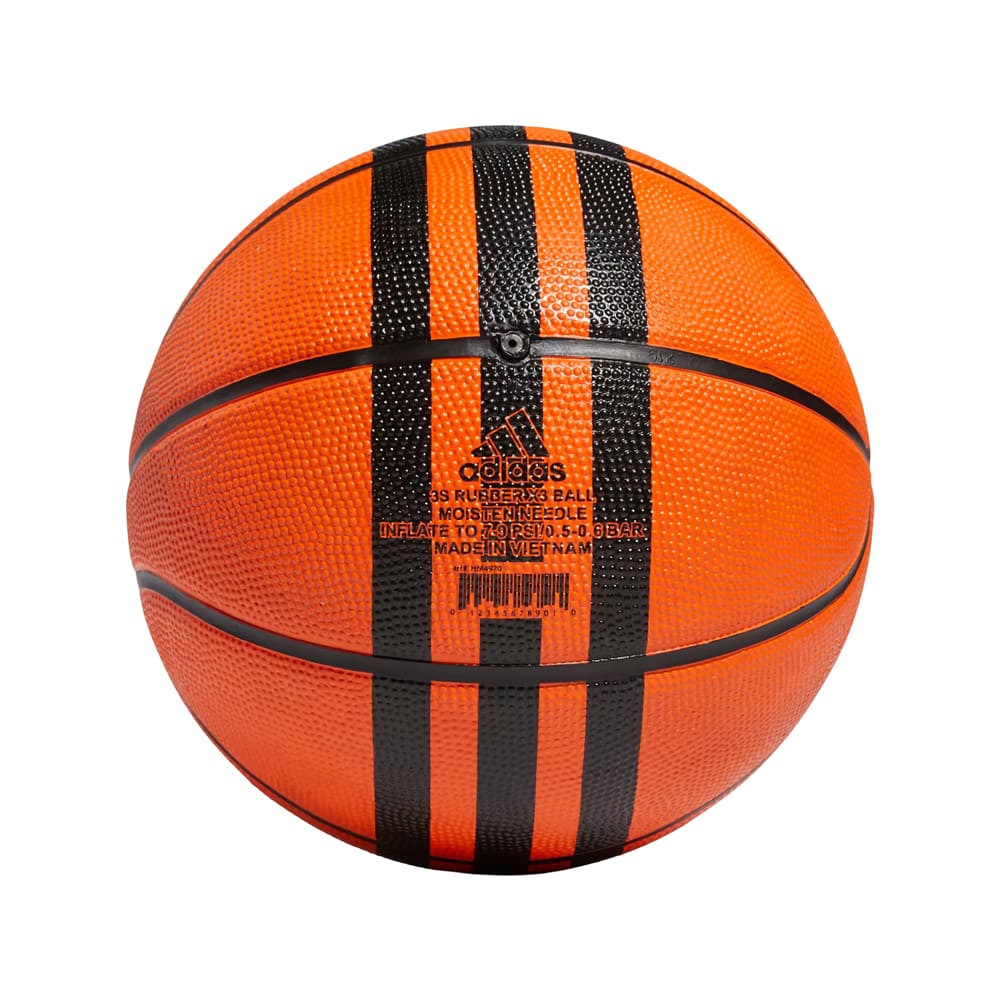 Balon Adidas Unisex 3S Rubber X3 Naranja