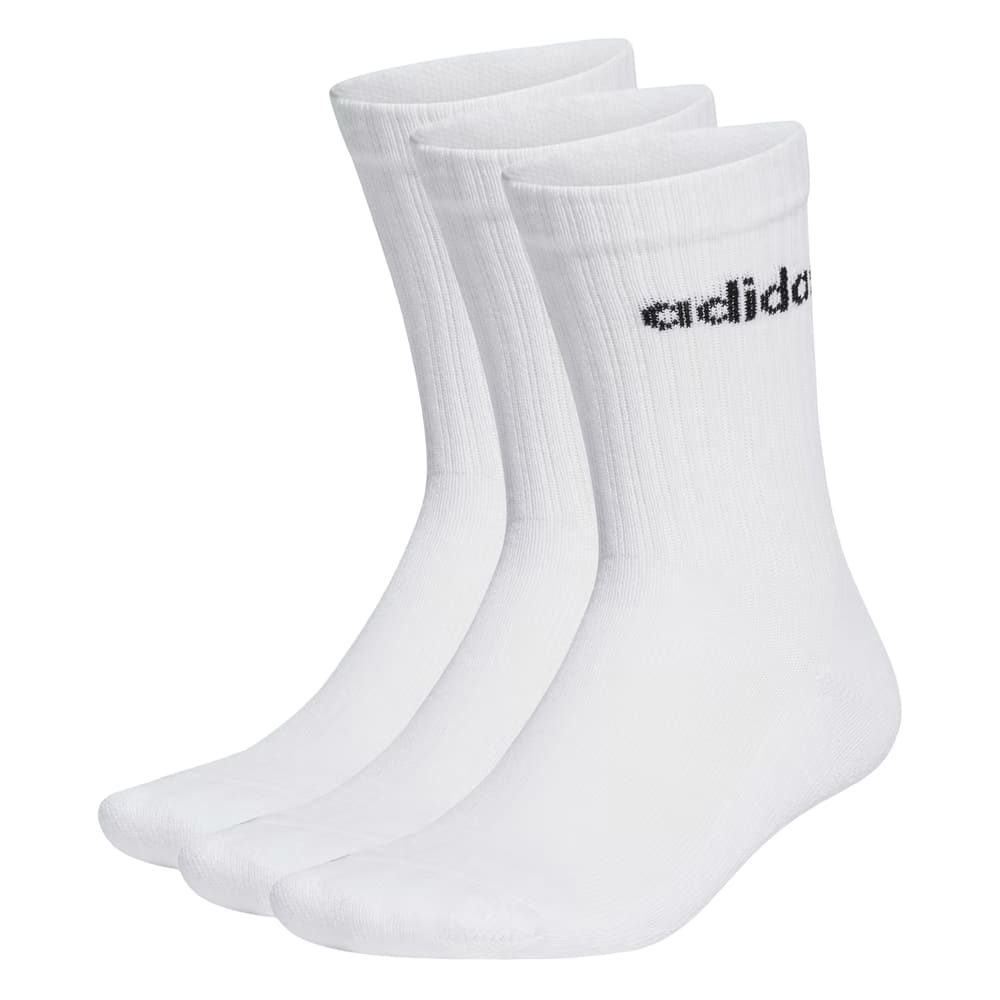 Calcetas Adidas Unisex Liner Crew 3 pack Blanco