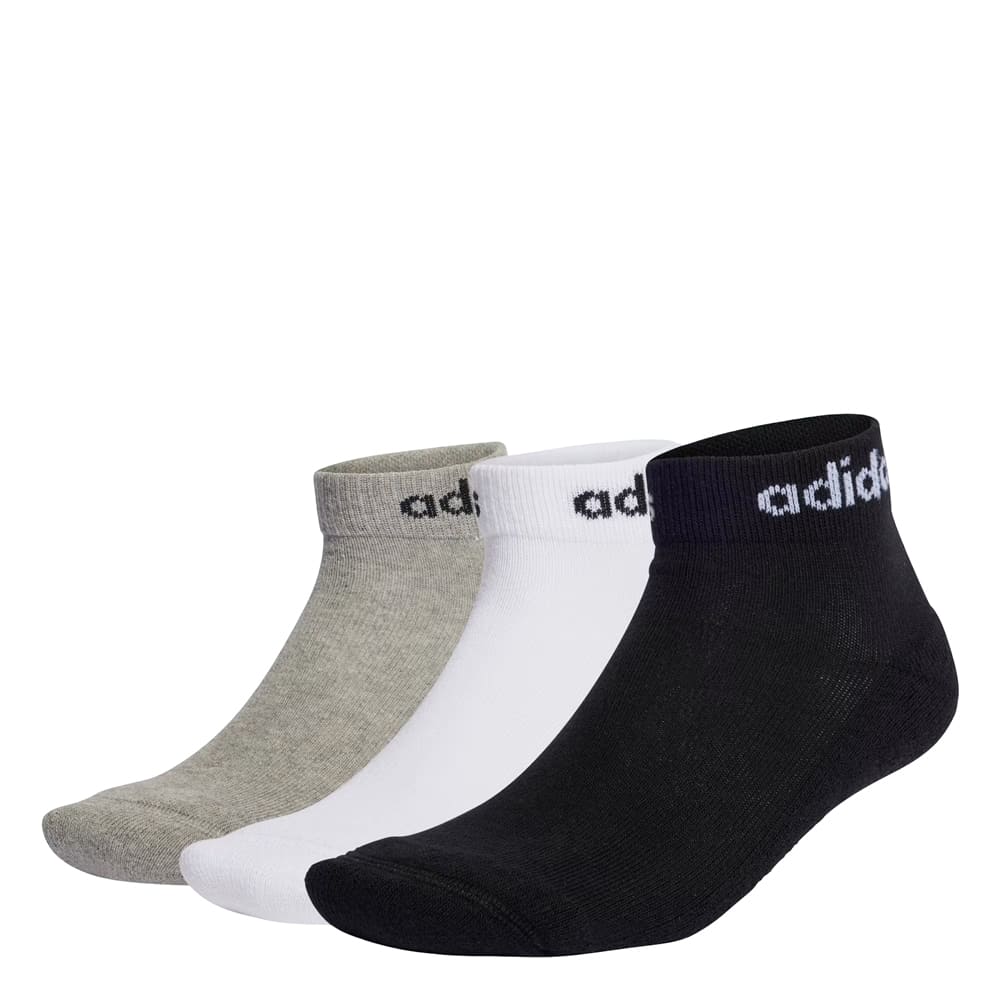 Calcetas Adidas Unisex C Liner Ankle 3 pack Multicolor