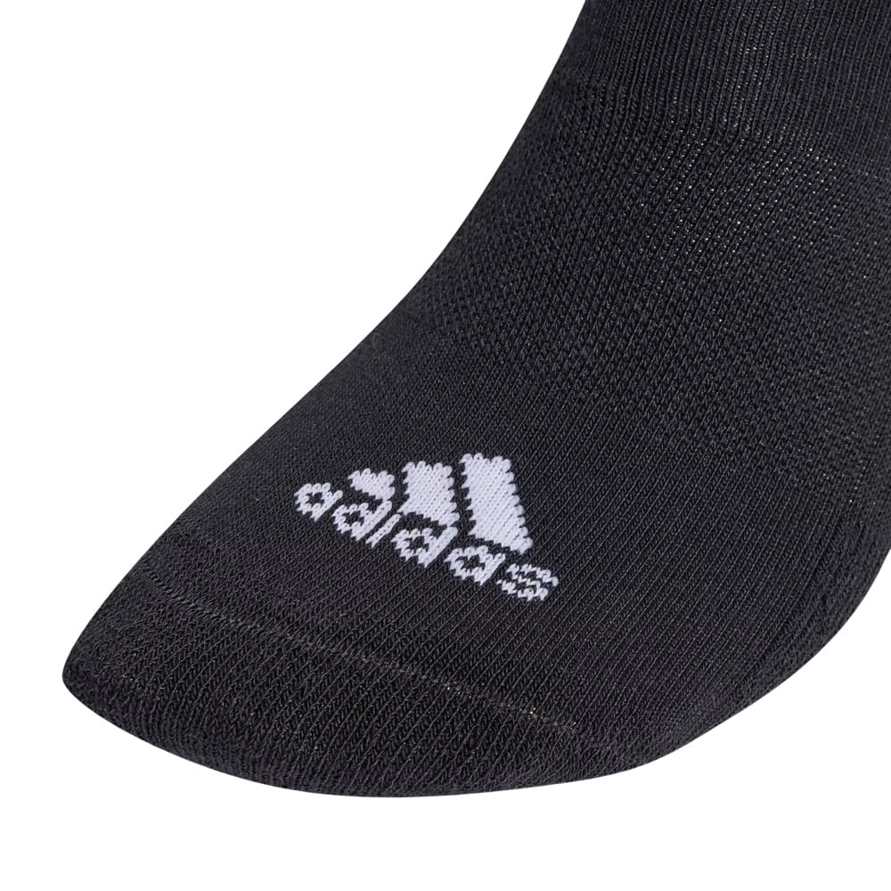 Calcetas Adidas Unisex 3S Crew Sportwear Mid 3 pack Negro