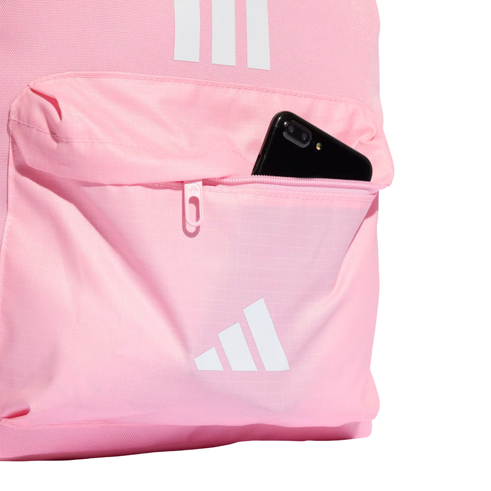 Mochila Adidas Unisex Classic Bars 3S Rosa