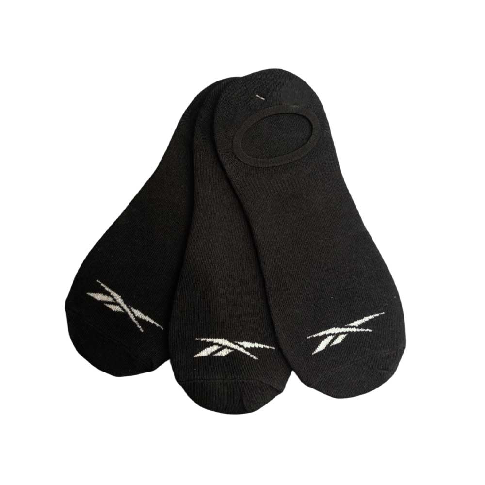 Calcetas Invisibles Reebok para Hombre 3 pack Linner Negro