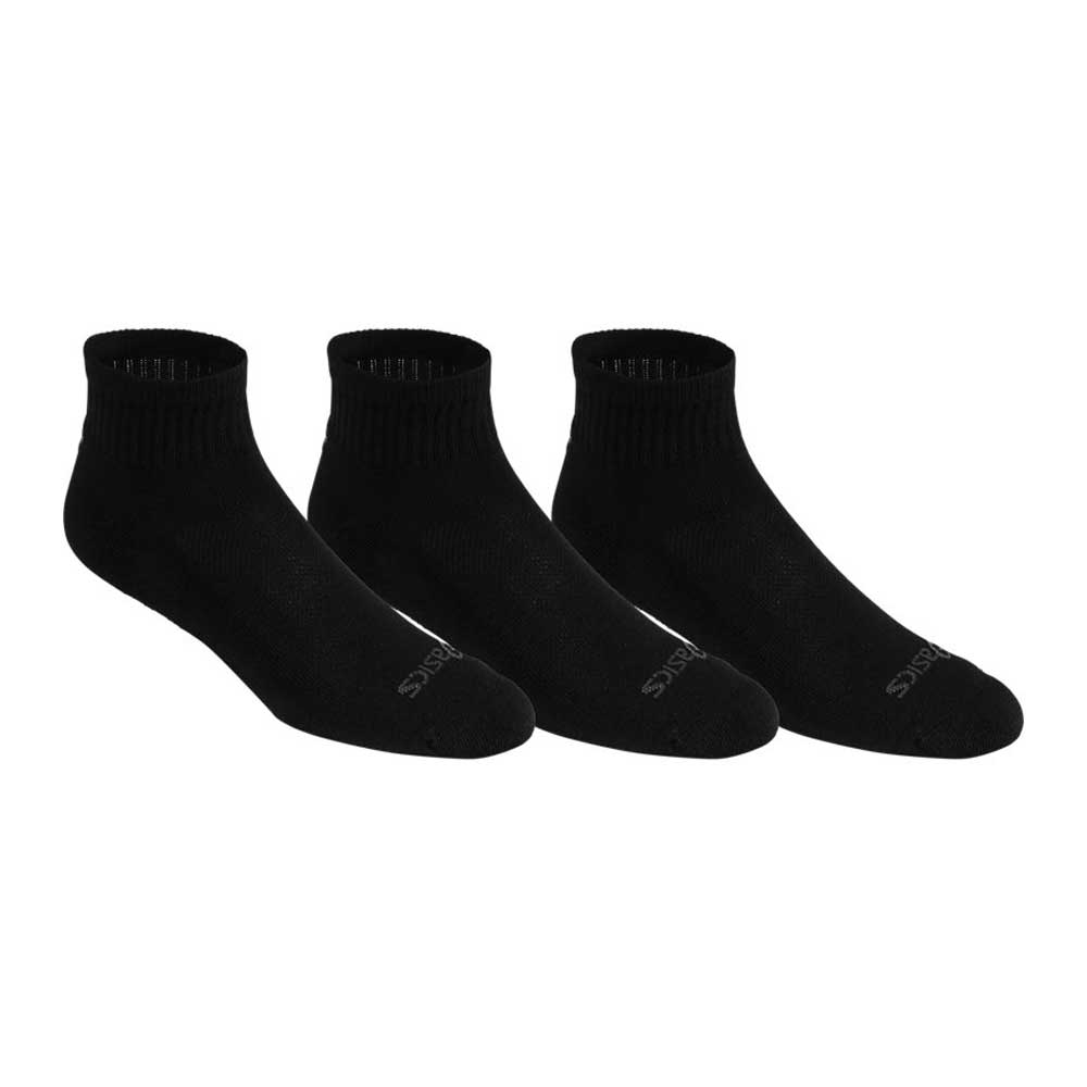 Calcetas Asics Unisex Cushion Qtr Negro