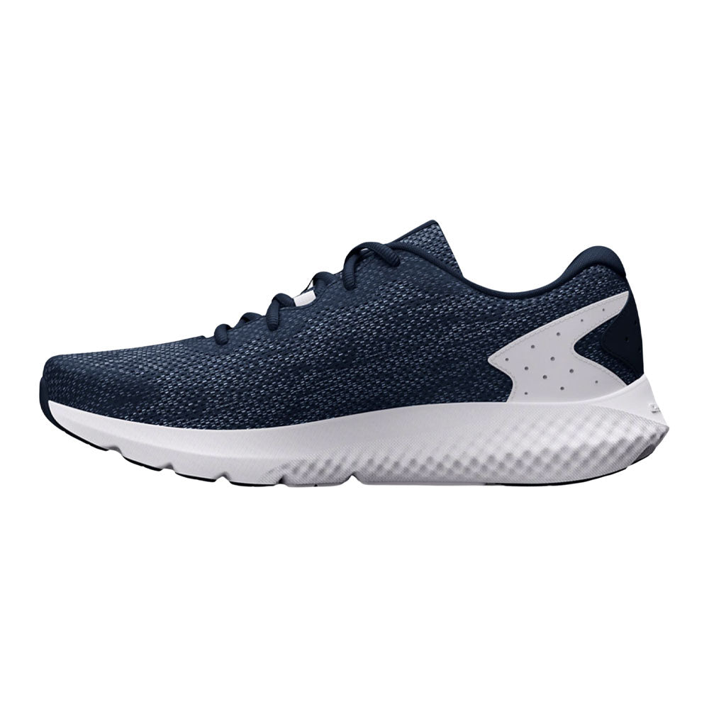 Tenis Under Armour para Hombre Charged Rogue 3 Knit Azul
