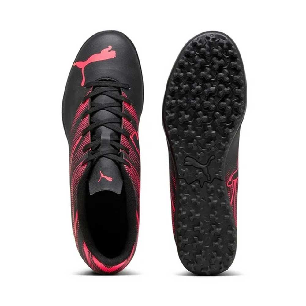Tacos Puma para Hombre Attacanto TT Negro-Rojo