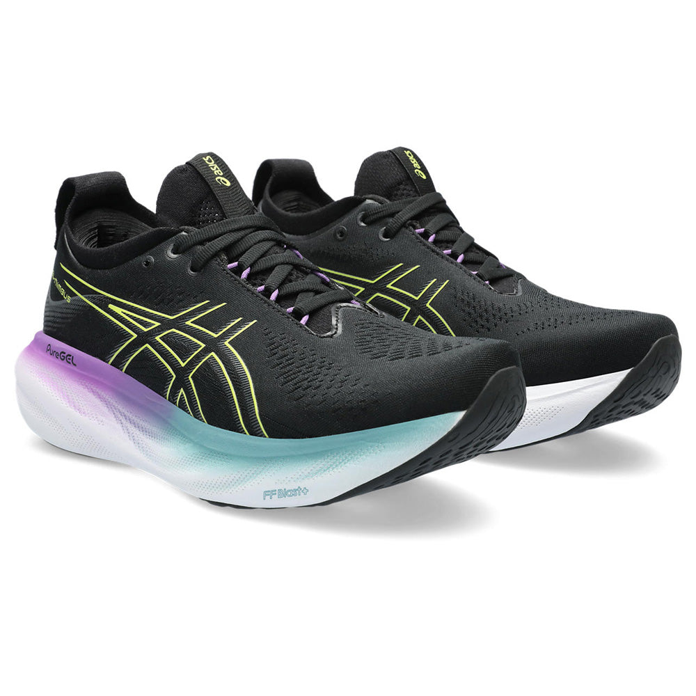 Tenis Asics para Mujer Nimbus 25 Standard Negro