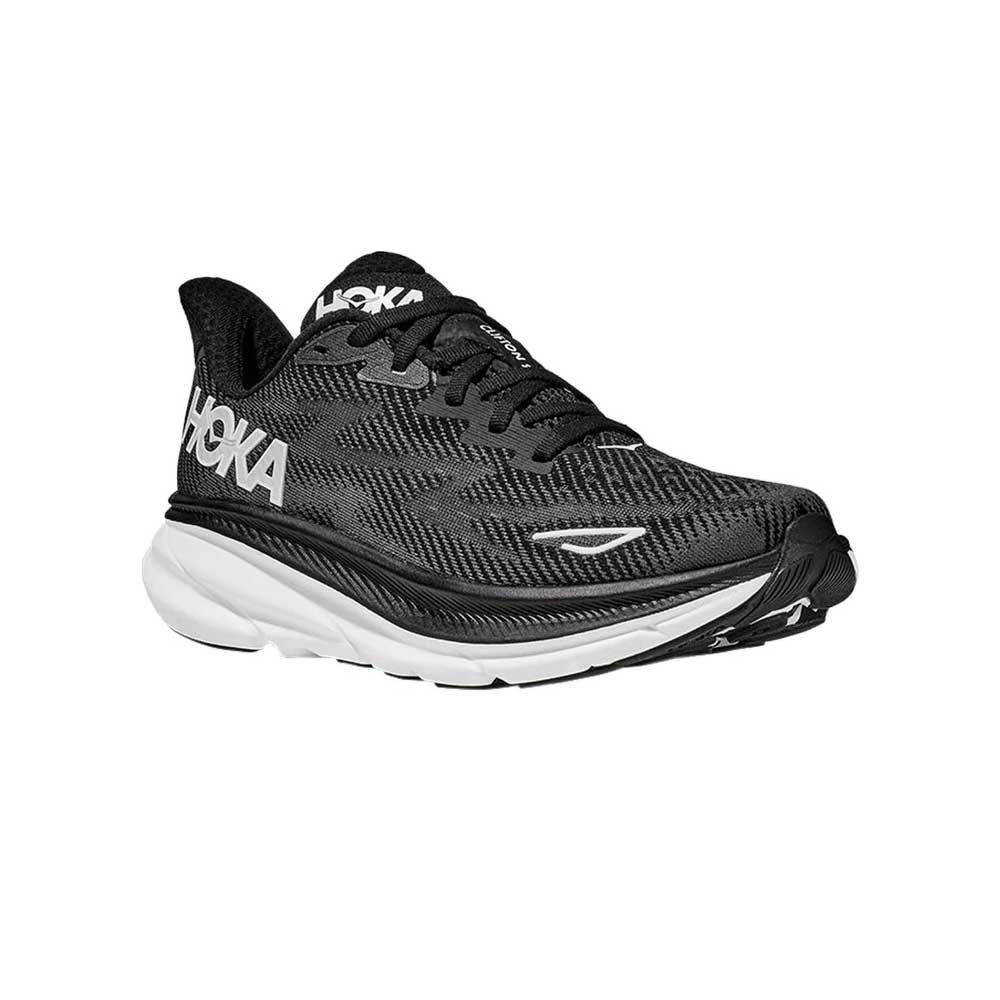 Tenis Hoka para Mujer Clifton 9 Wide Negro