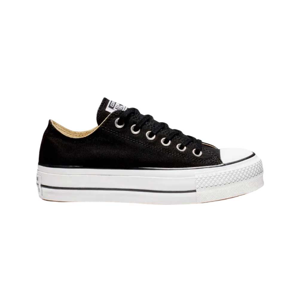 Tenis Converse para Mujer Plataforma Lift Choclo de Lona Negro