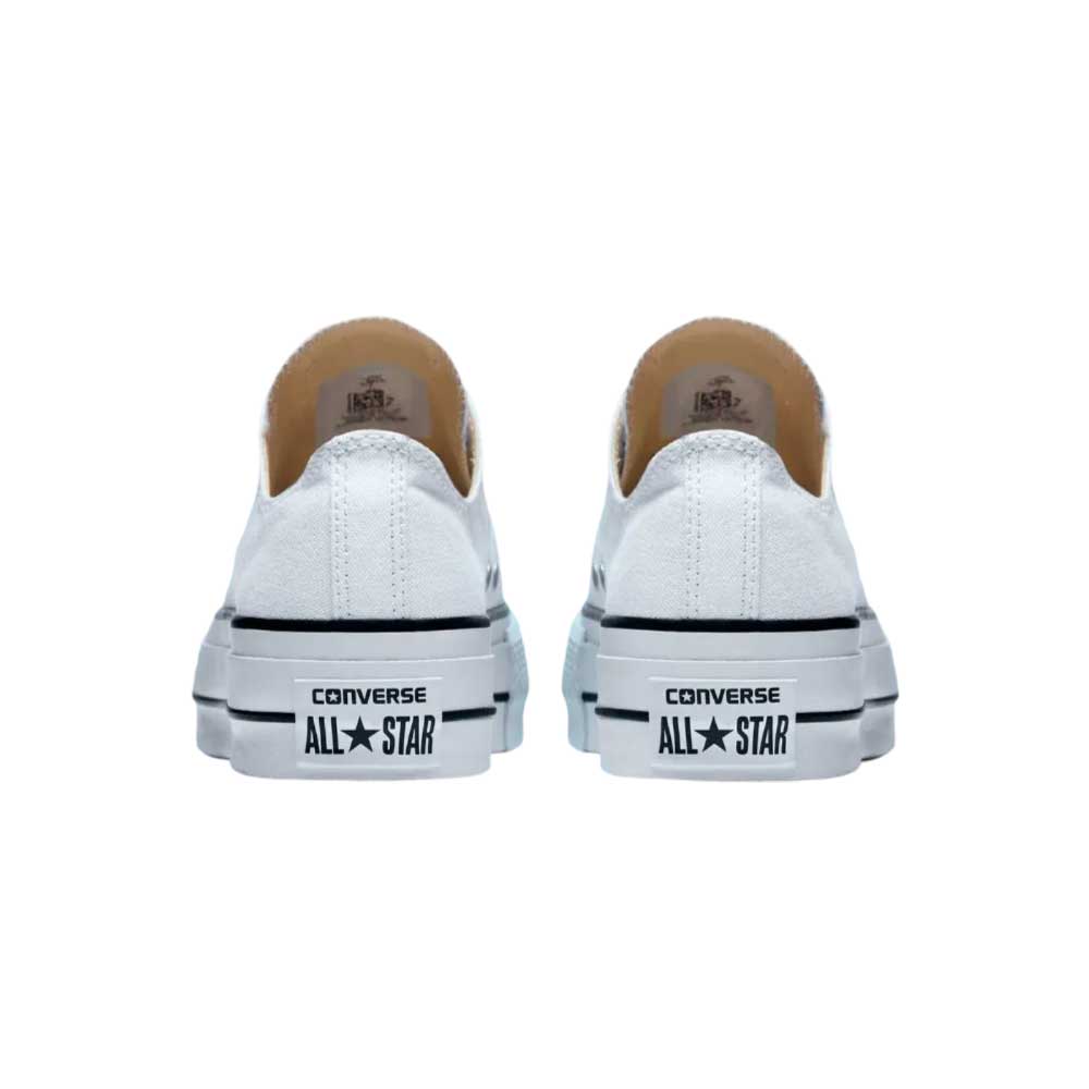 Tenis Converse para Mujer Plataforma Lift Choclo de Lona Blanco
