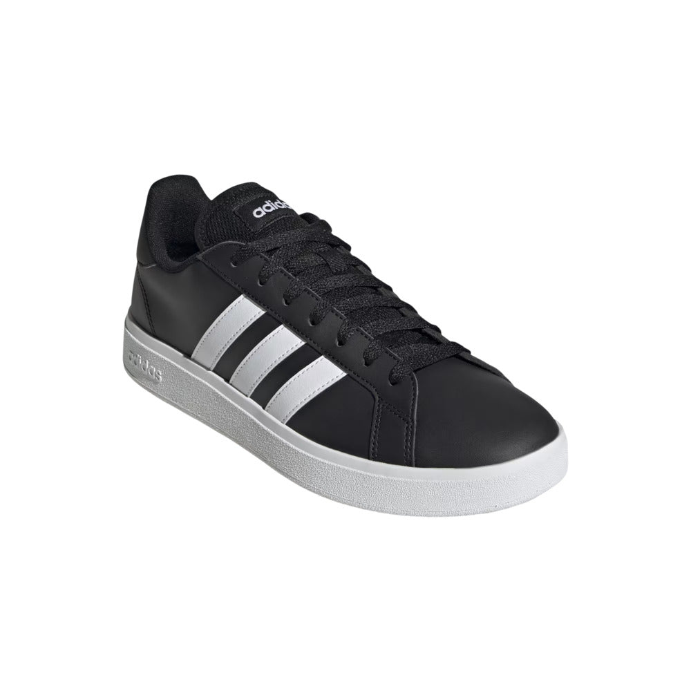 Tenis Adidas Hombre Grand Court Base 2.0 Gw9251 Negro Blanco
