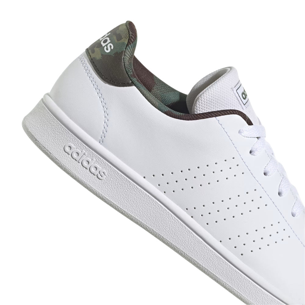 Tenis Adidas Unisex Advantage Base Gw9283 Blanco Camu