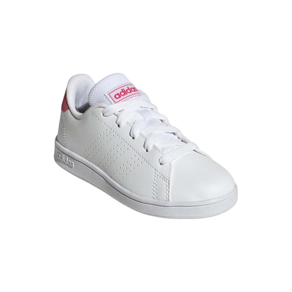 Calzado Adidas Niño Advantage K Blanco.