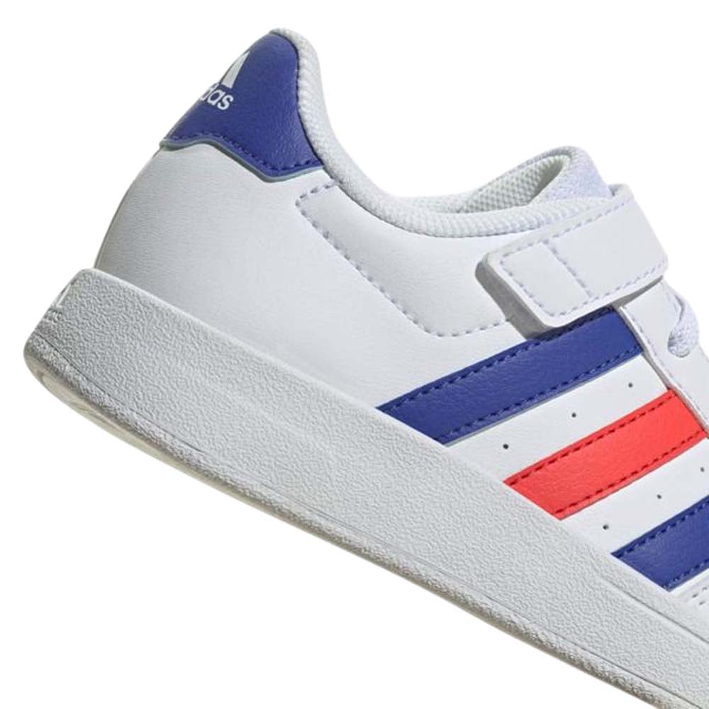 Calzado Adidas Niño Breaknet 2 El K Blanco Azul Rojo-