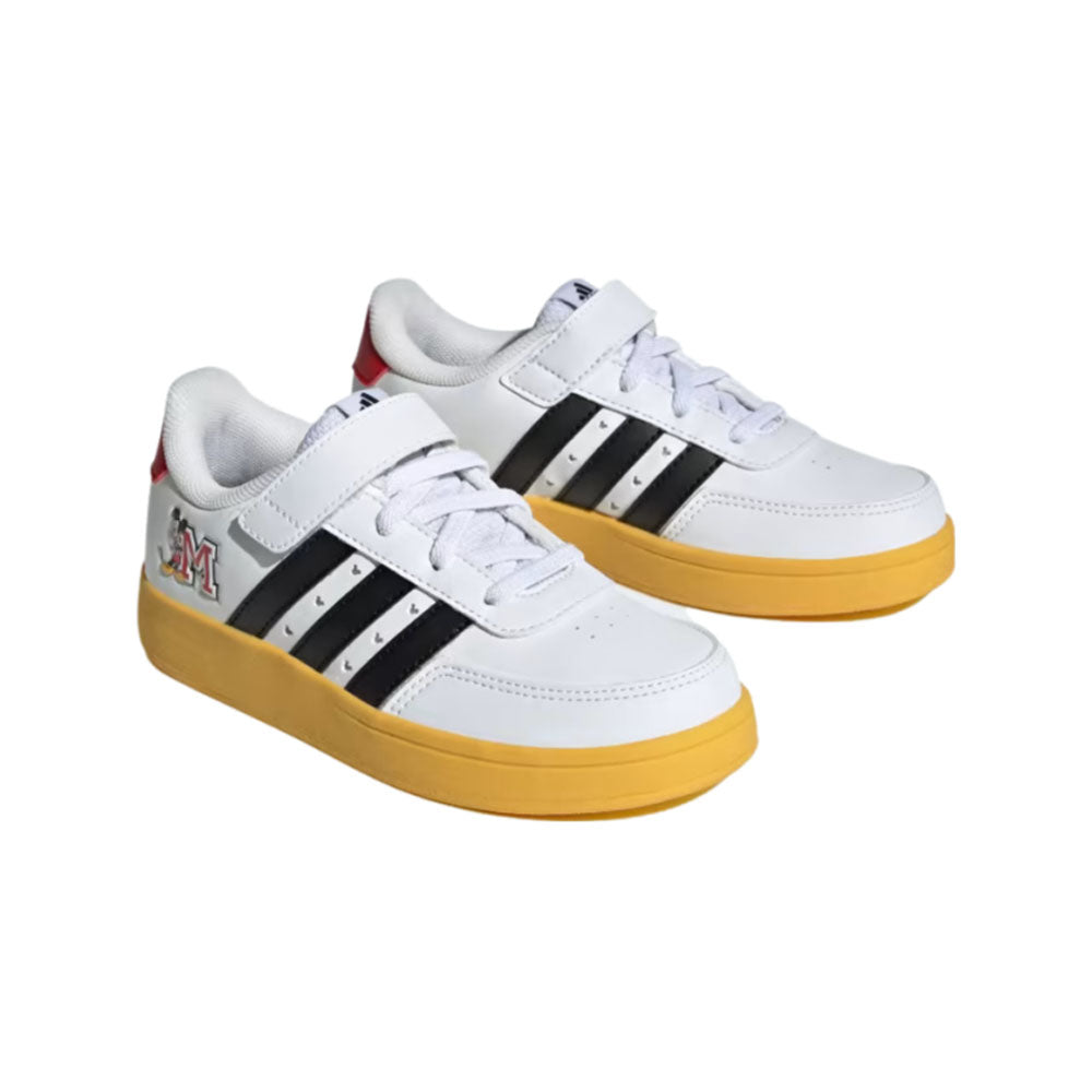 Tenis Adidas Niño Breaknet X Disney Mickey Mouse Ig7163 Blanco