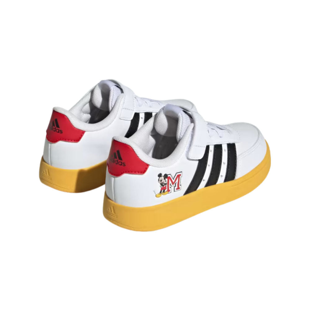 Tenis Adidas Niño Breaknet X Disney Mickey Mouse Ig7163 Blanco
