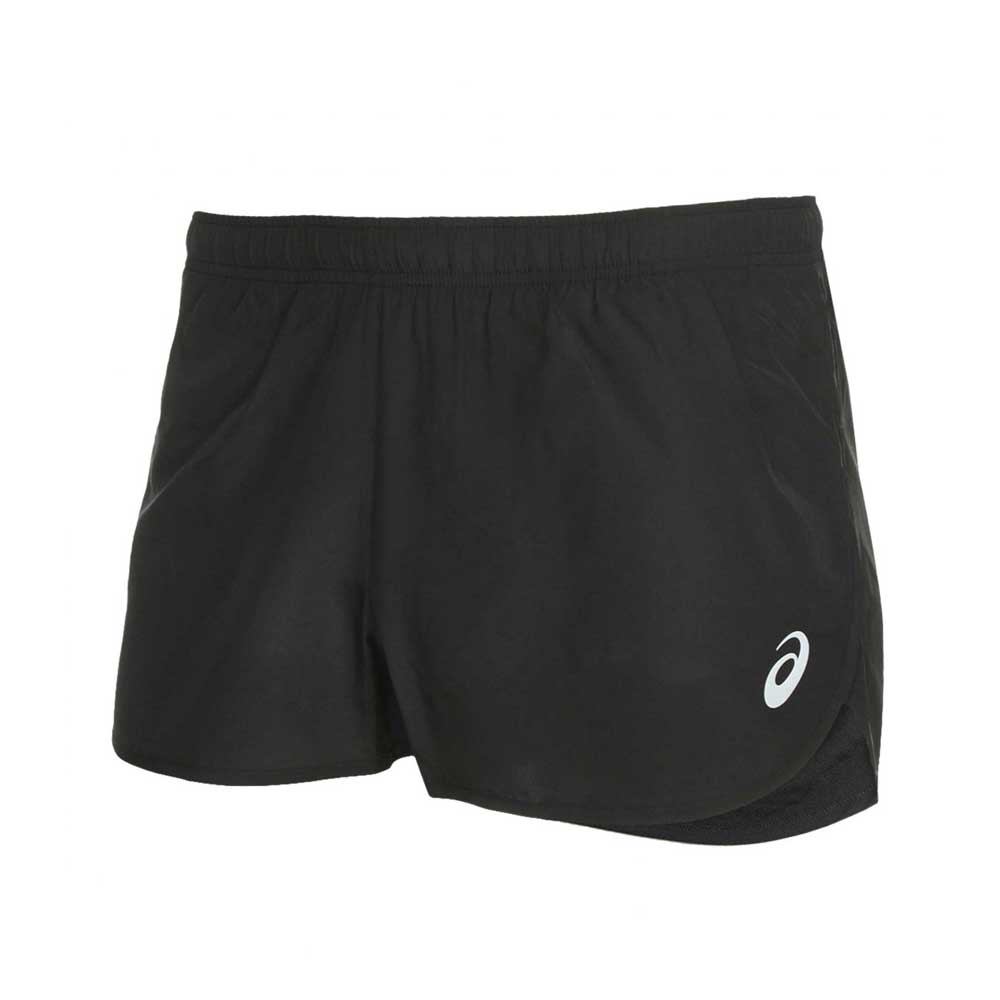 Short Corto Asics para Hombre Silver Split Short Negro