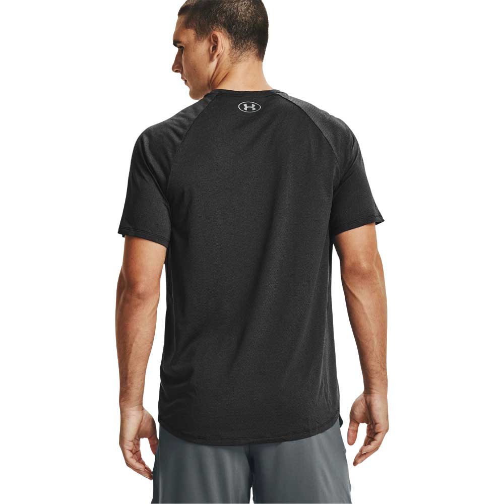 Playera Manga Corta Under Armour para Hombre Tech 2.0 SS Tee Novelty Negro
