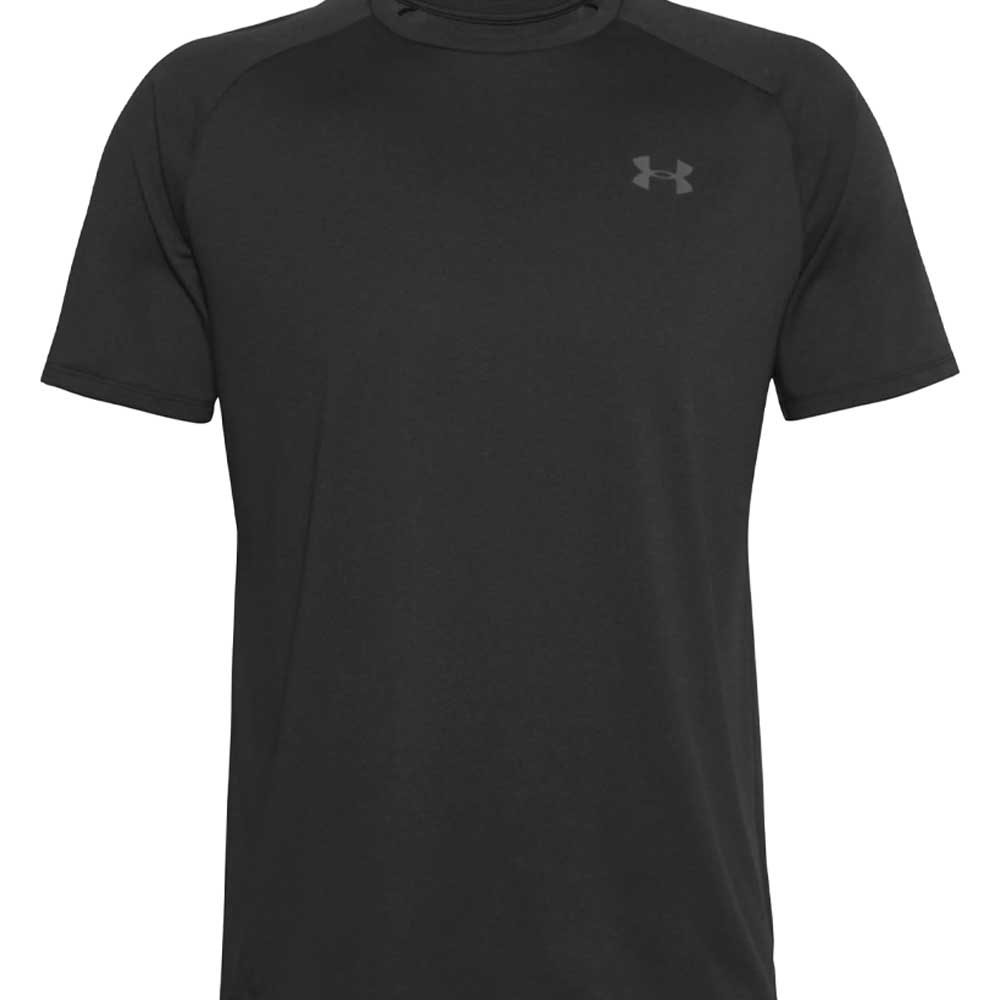 Playera Manga Corta Under Armour para Hombre Tech 2.0 SS Tee Novelty Negro