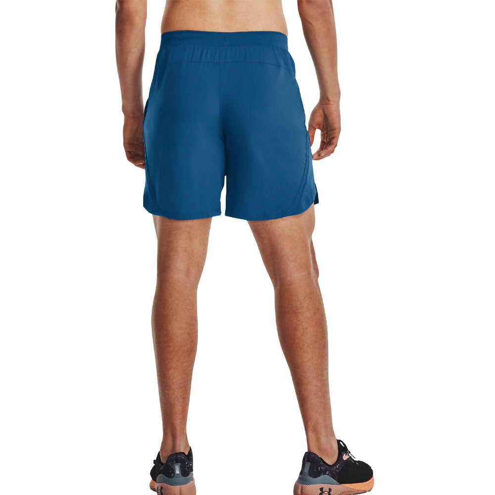 Short Largo Under Armour para Hombre Launch 7inches Short Azul
