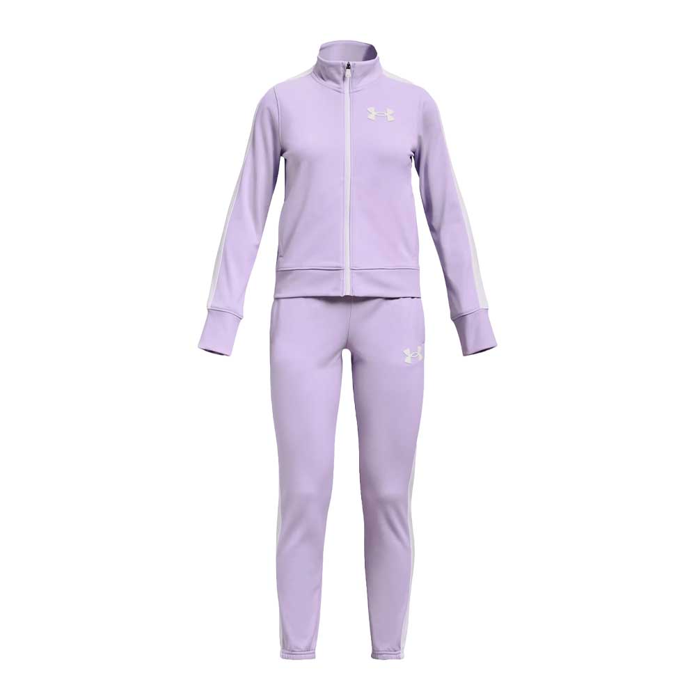 Conjunto Under Armour para Niña Knit Track Suit Morado