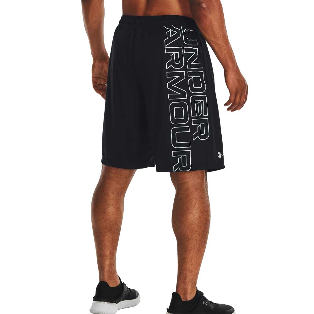 Short Largo Under Armour para Hombre Tech WM Graphic Short Negro