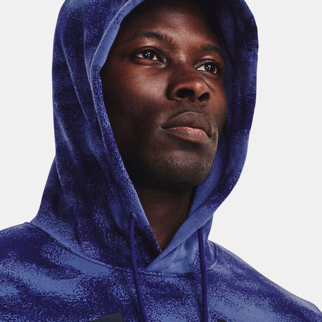 Sudadera con Gorro Under Armour para Hombre Rival Terry Novelty HD Azul