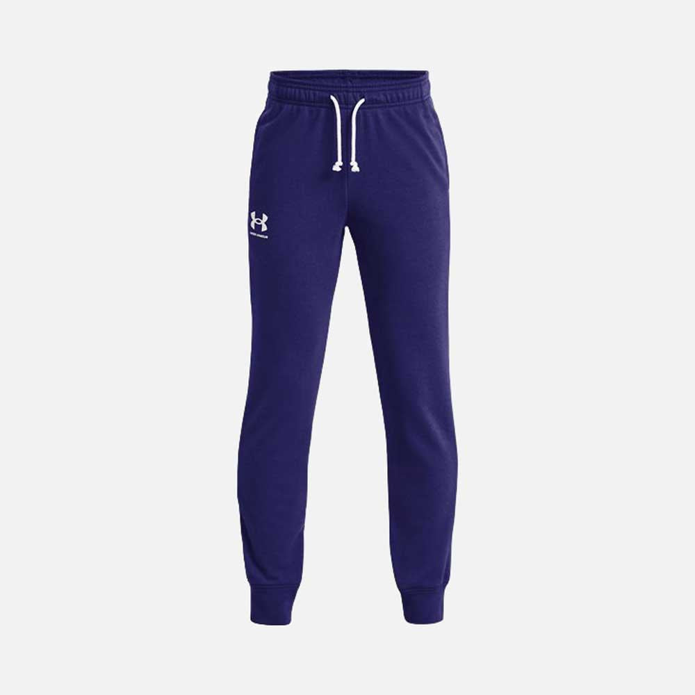 Pants Under Armour para Niño Rival Terry Jogger Azul