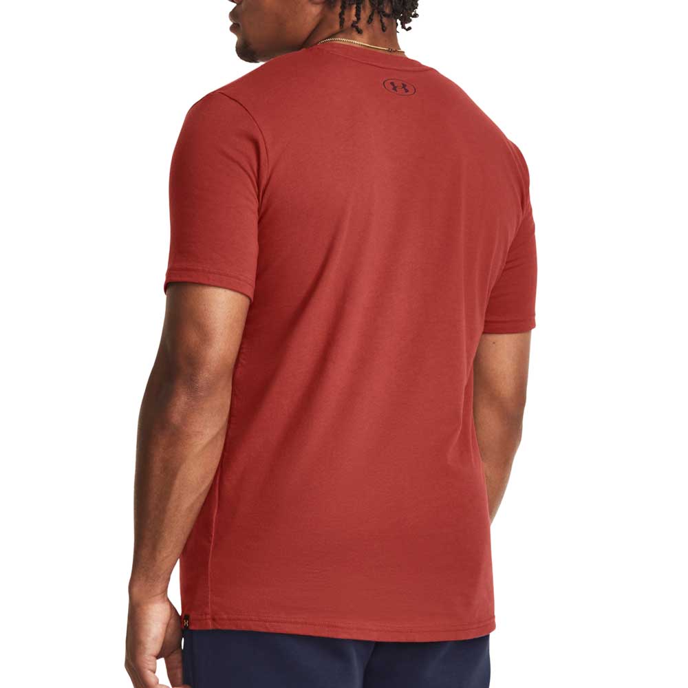 Playera Manga Corta para Hombre UA Project Rock Paradise SS Rojo
