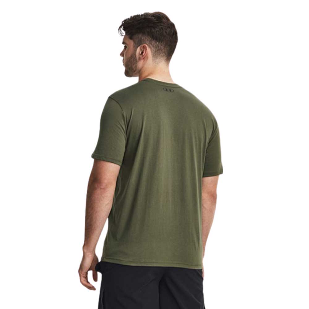 Playera Manga Corta para Hombre UA Project Rock Brahma Bull SS Verde