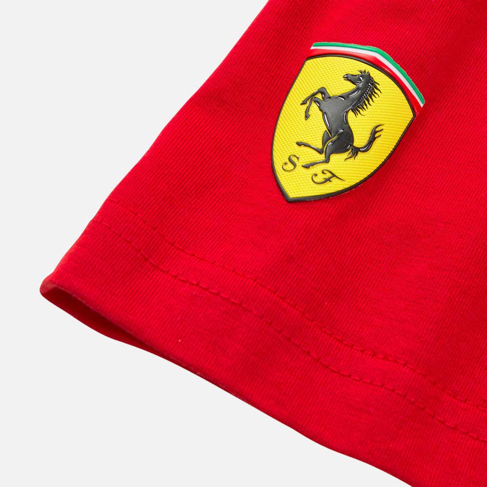 Playera Manga Corta Puma para Hombre Ferrari Race Big Shield Tee Tonal