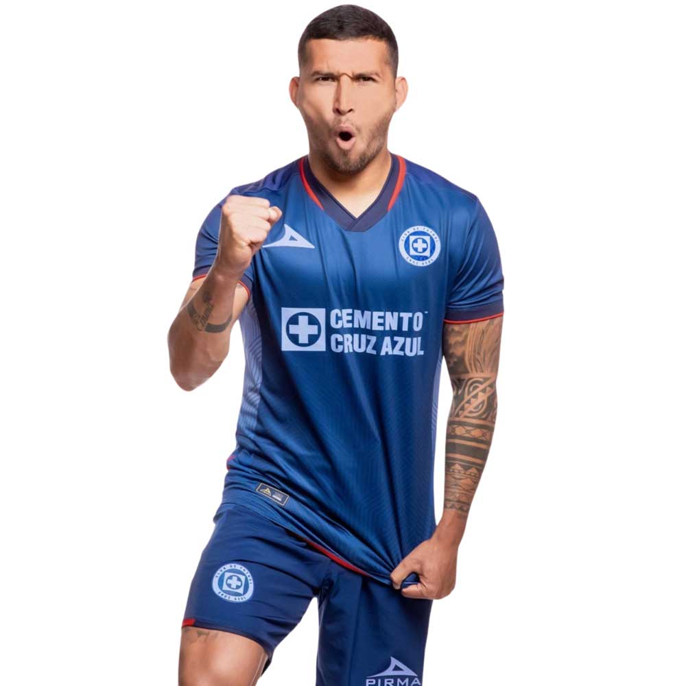 Jersey Pirma Hombre tercer Uniforme Cruz Azul 23-24 Azul