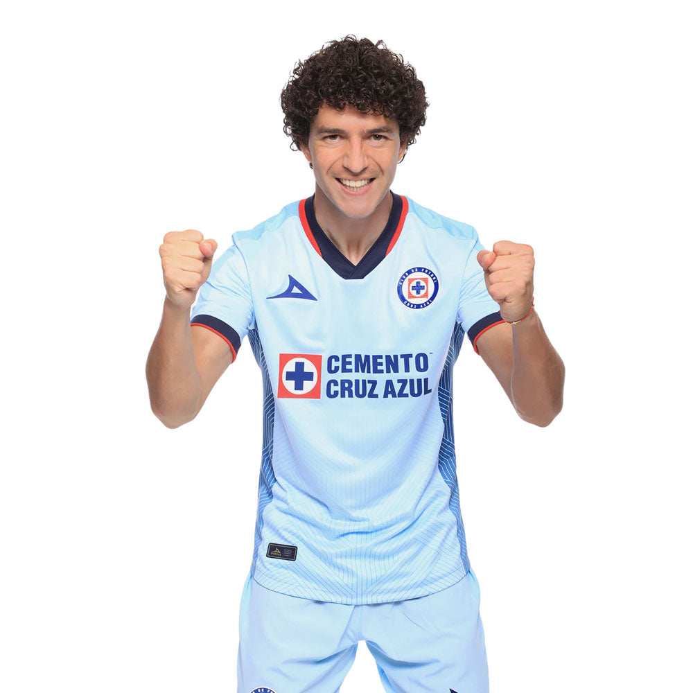 Jersey Pirma Hombre Visita Cruz Azul 23-24 Azul Cielo