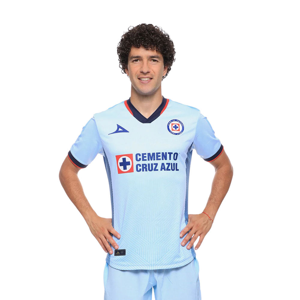 Jersey Pirma Hombre Visita Cruz Azul 23-24 Azul Cielo