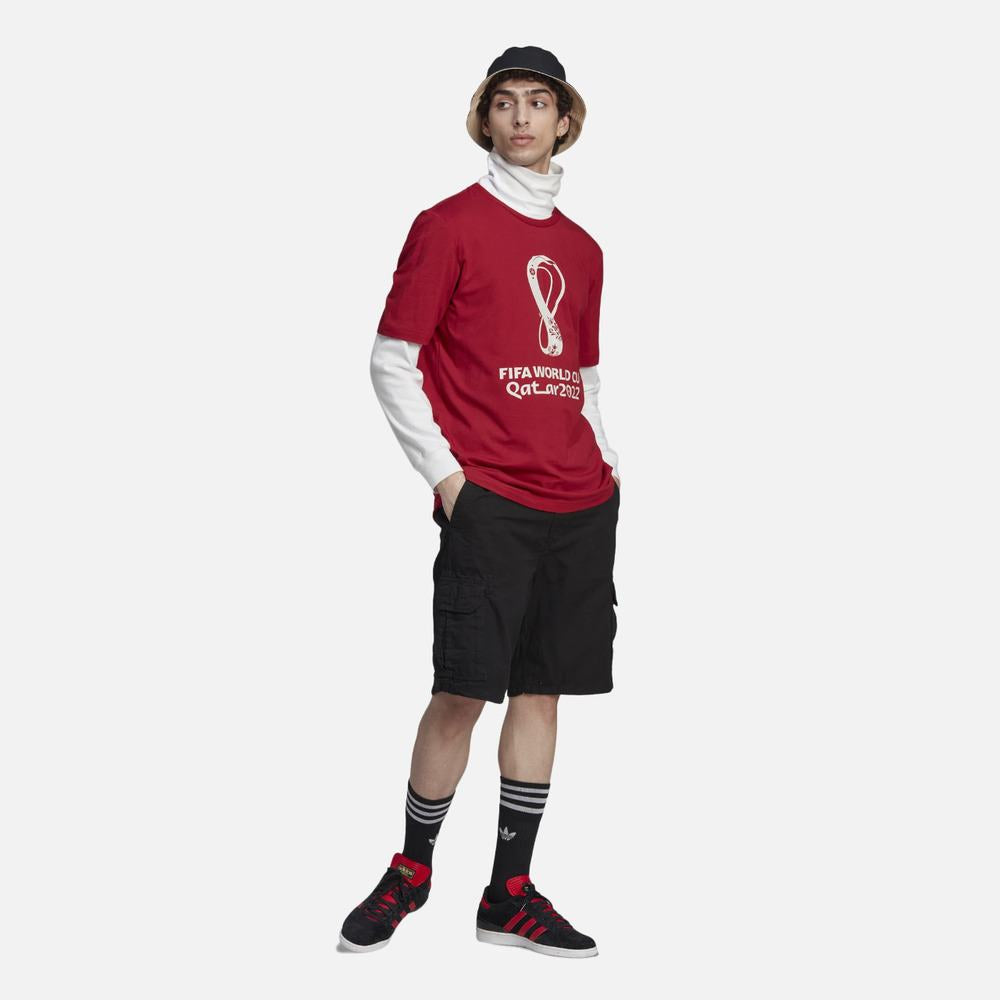 Playera Adidas Hombre Oe Tee Rojo