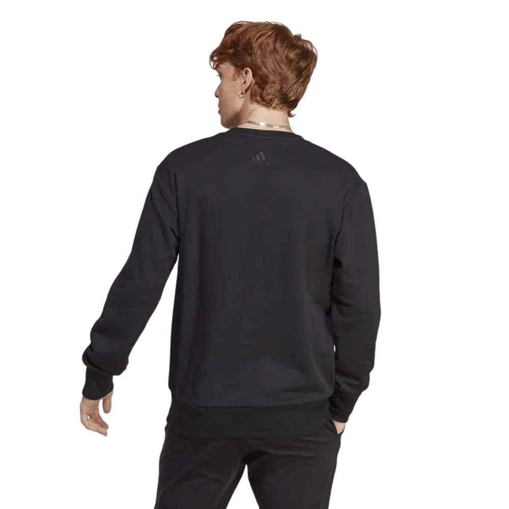 Sudadera Adidas Hombre M Bl Ft Swt Ic9324 Negro
