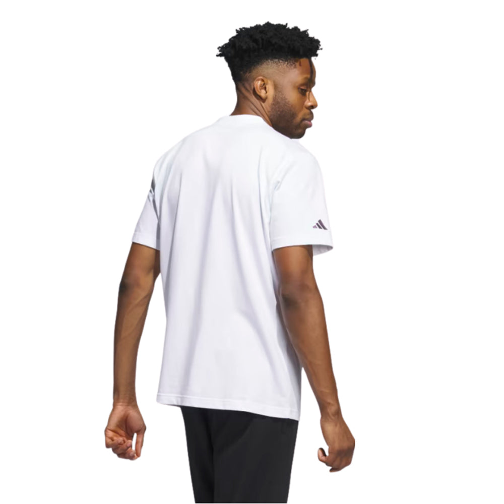 Playera Adidas Hombre Meta Hbr Tee Im4613 Blanco