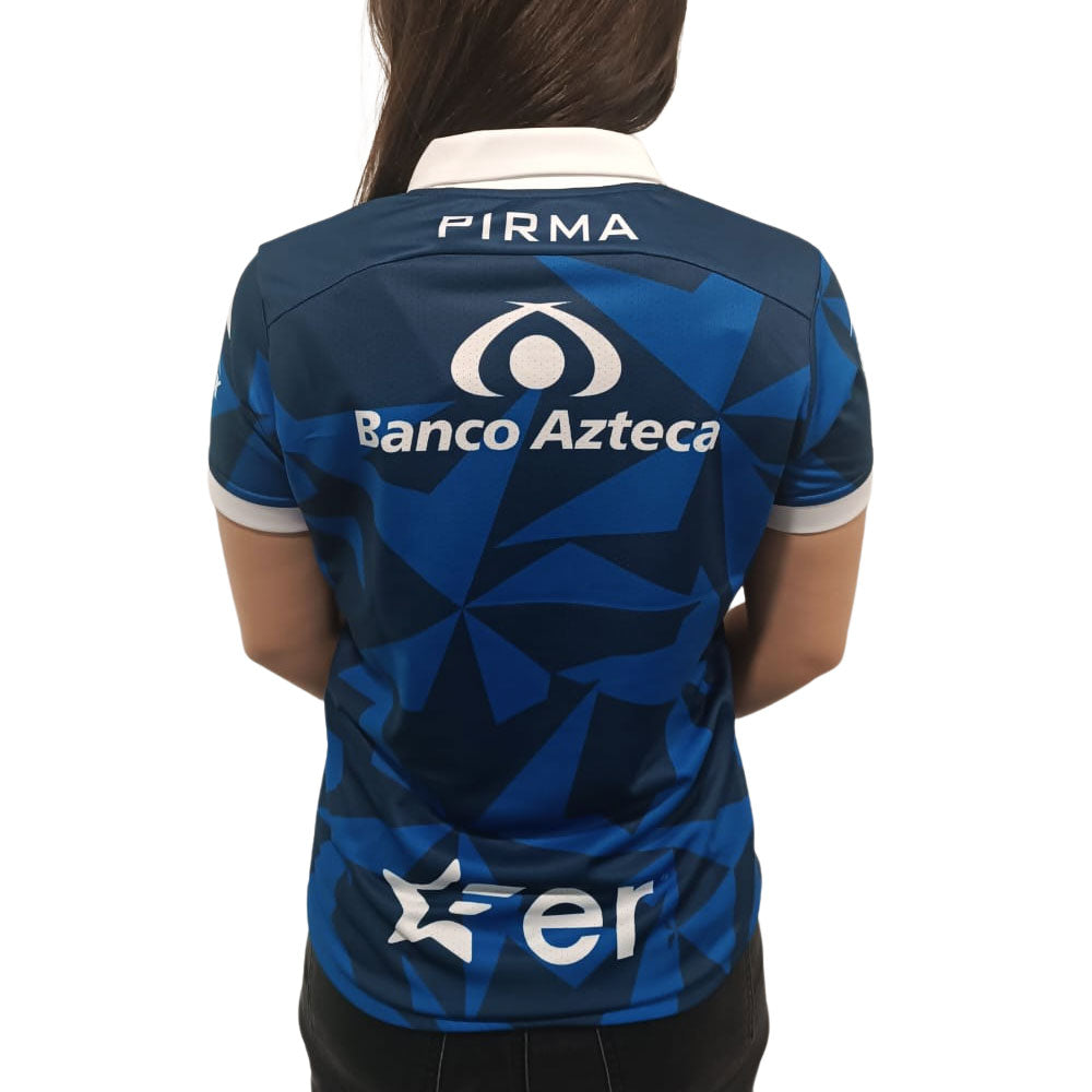 Jersey Pirma Mujer Visita Club Puebla 23-24 Azul