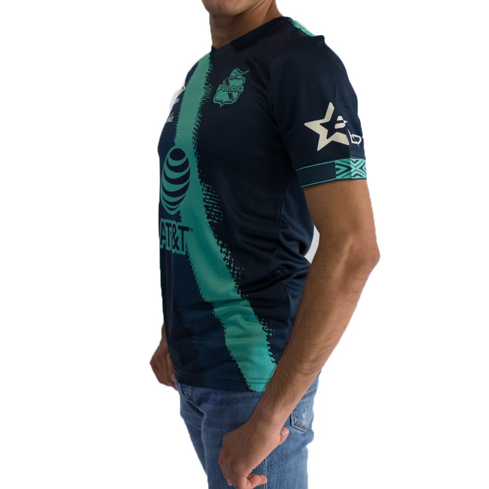 Jersey Umbro Hombre Fc Puebla Visita 2020 2021 Verde