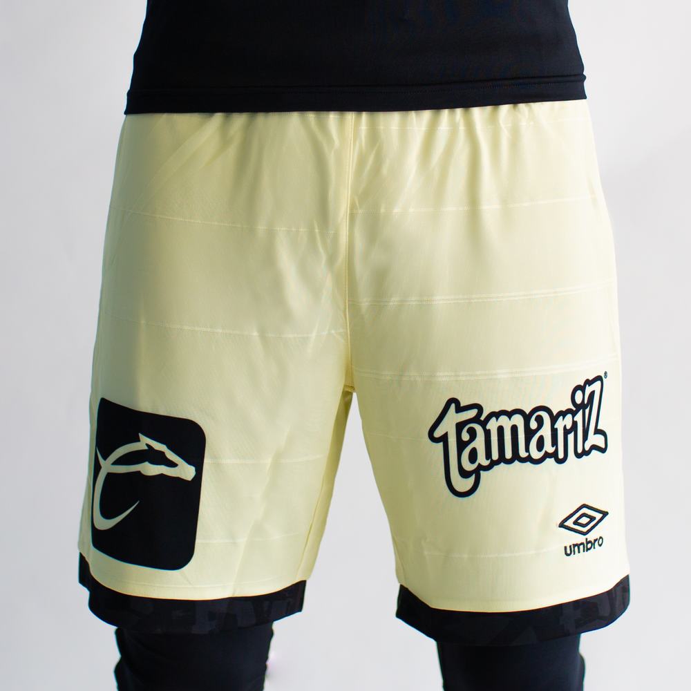 SHORT UMBRO HOMBRE FC PUEBLA 3RD 2020 2021 AMARILLO