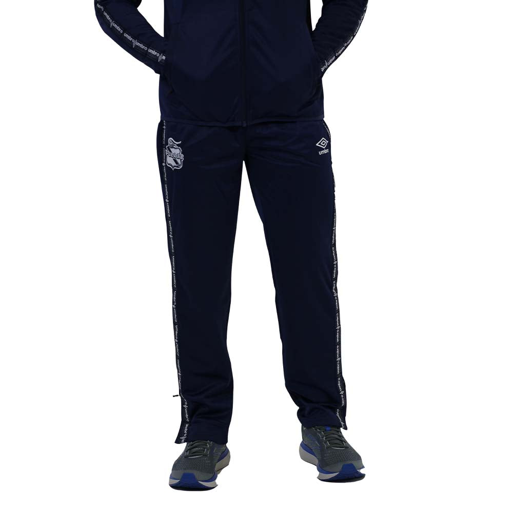 Pantalon Umbro Hombre Fc Puebla Training 2021-2022 Azul