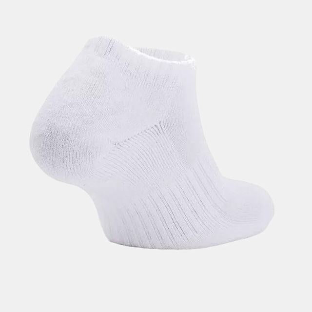Calcetas Inivisibles Under Armour Unisex Core No Show 3 pack Blanco