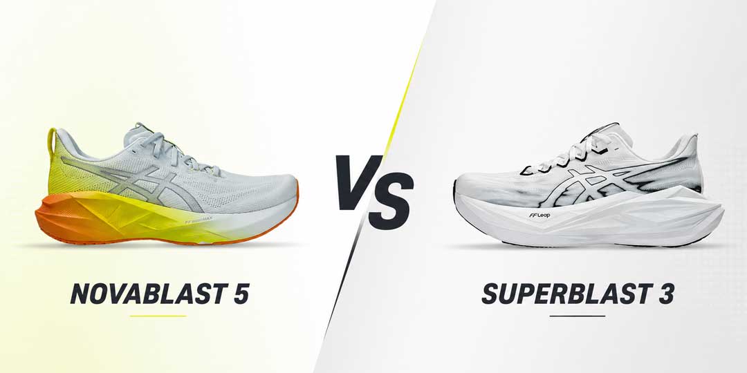ASICS Superblast 3 vs Novablast 5: ¿cuál elegir?
