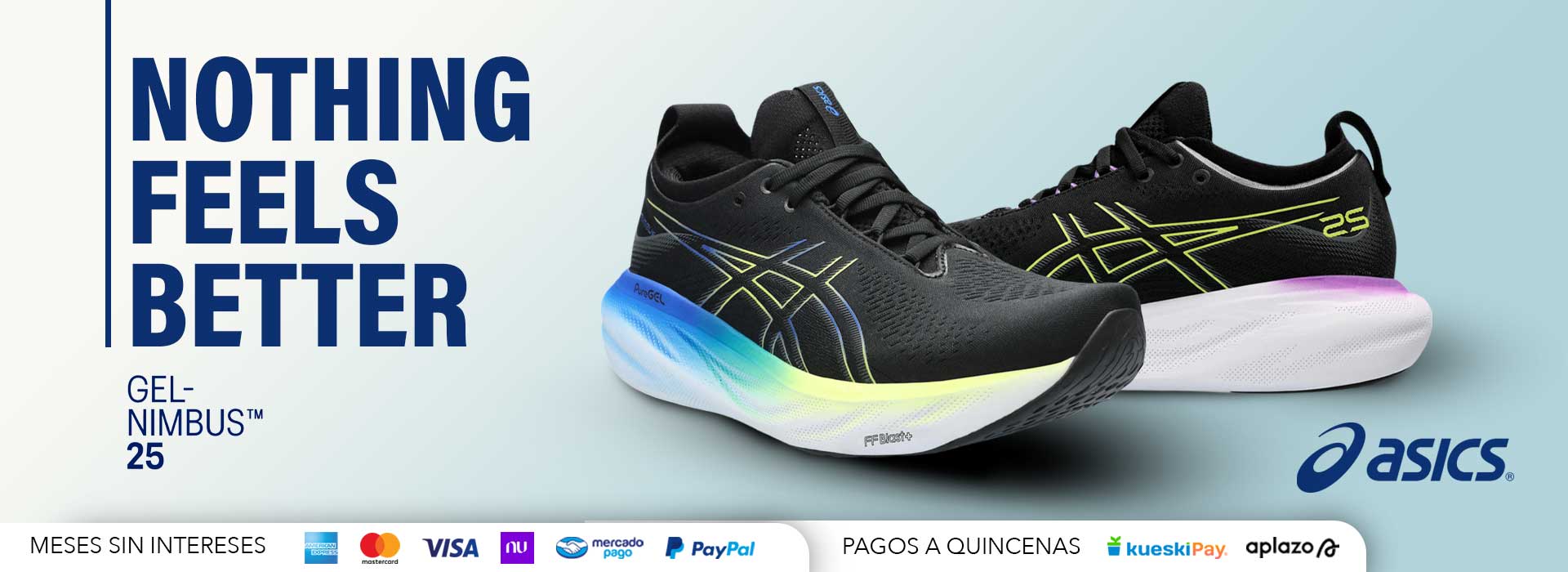 Asics store nimbus promoção