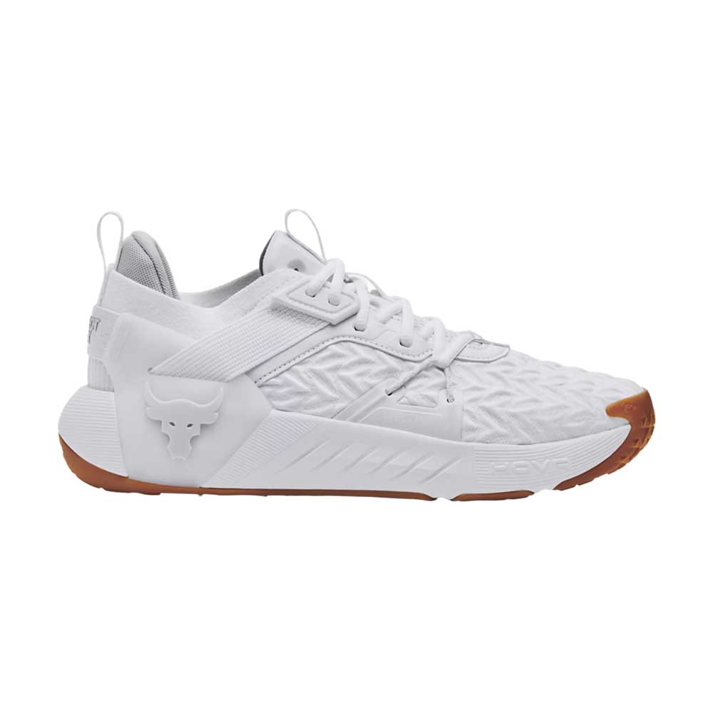 Tenis Under Armour para Hombre Project Rock 6 Blanco