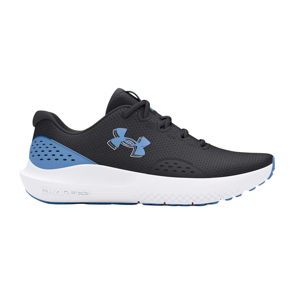 Tenis Under Armour para Hombre Charged Surge 4 Negro-Azul