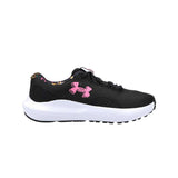 Tenis Under Armour para Mujer W Charged Surge 4 Negro-Rosa