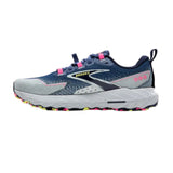 Tenis Brooks para Mujer Cascadia 18 Gris-Azul